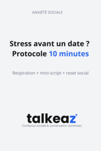 panique avant un rendez-vous protocole