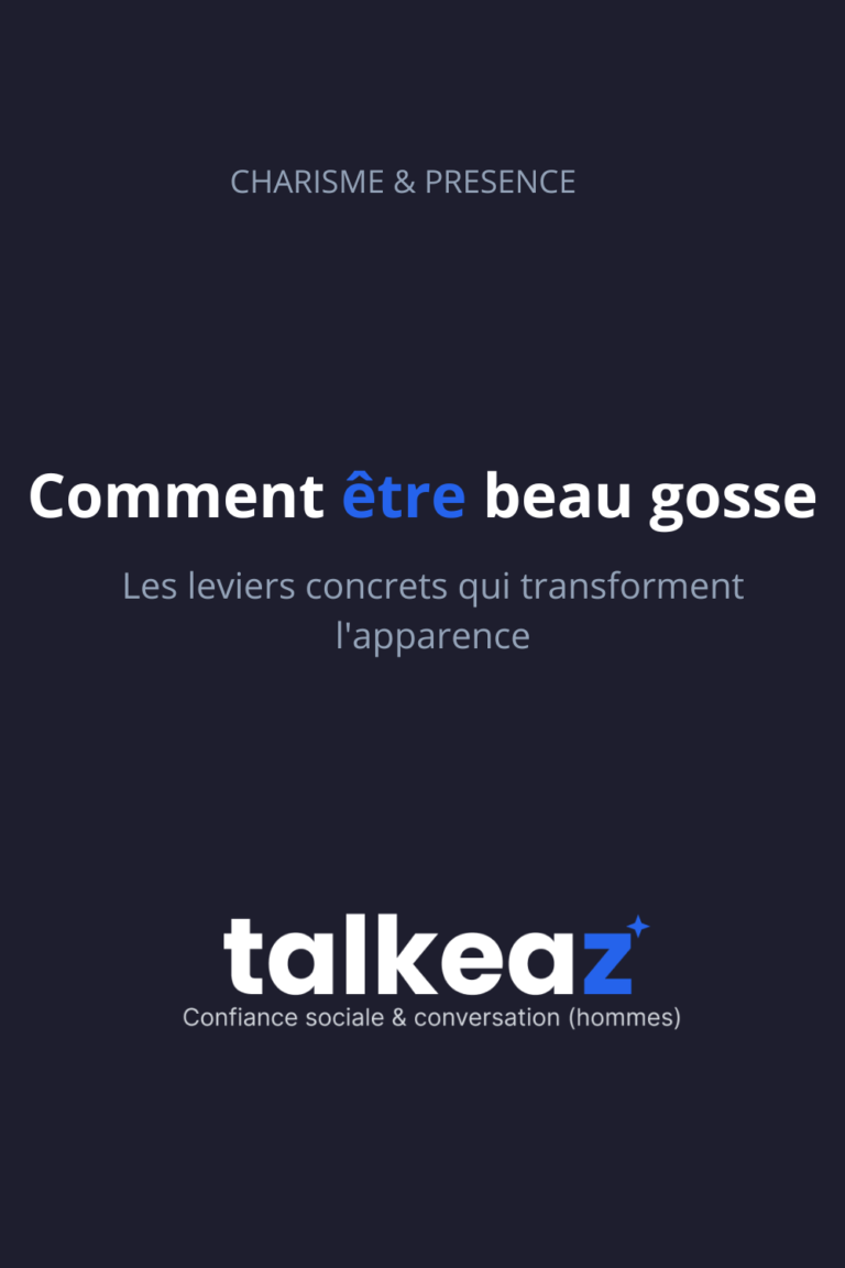 comment être beau gosse style apparence homme
