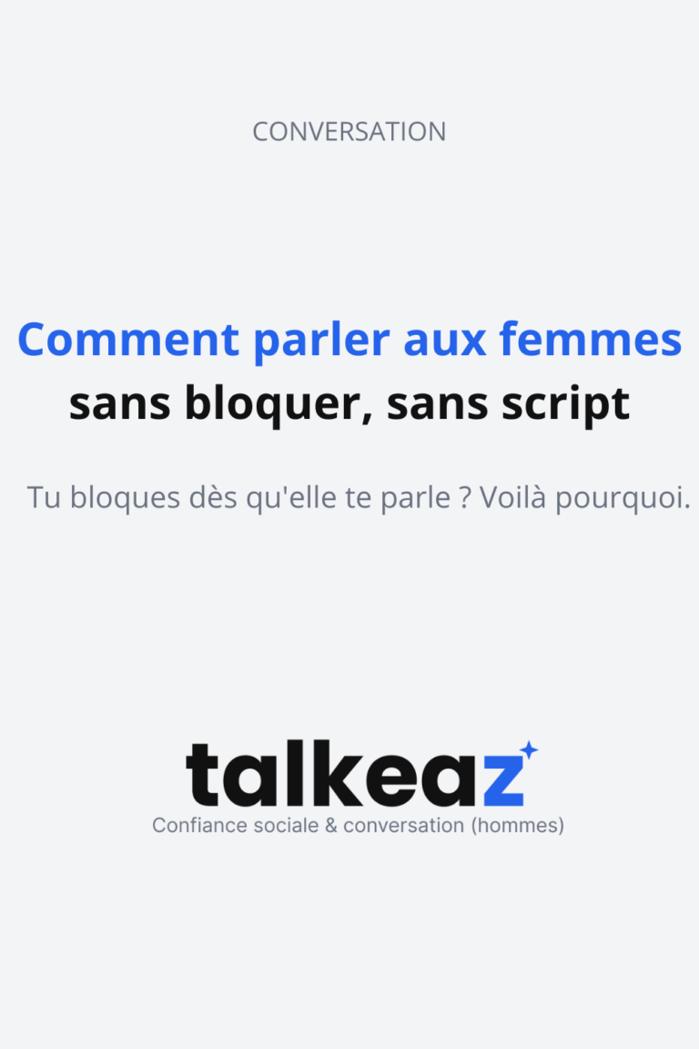 comment parler aux femmes
