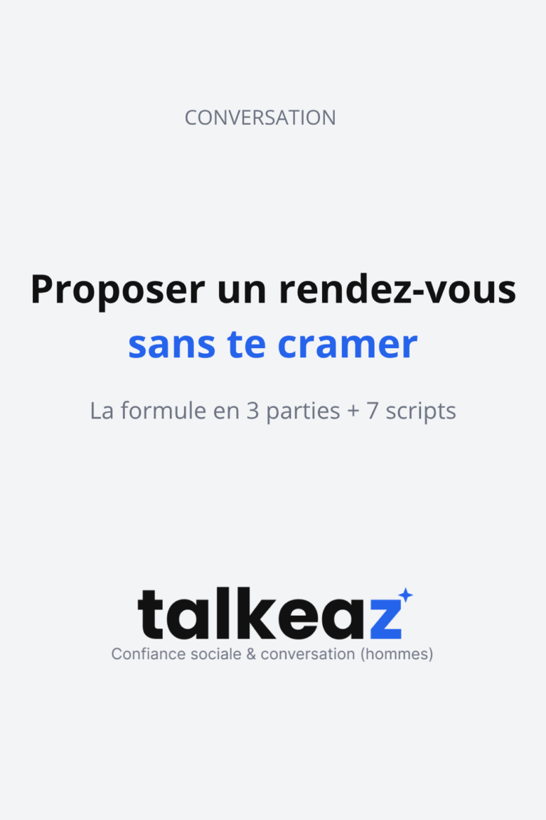 comment proposer un rendez-vous à une fille