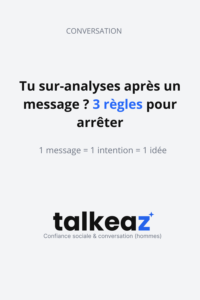 overthinking après un message, la spirale