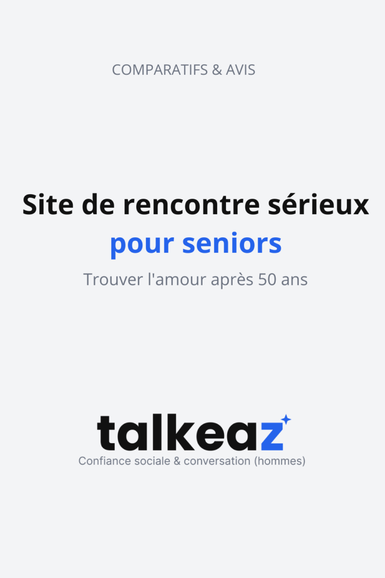 site de rencontre sérieux pour seniors — rencontre senior sérieuse en France