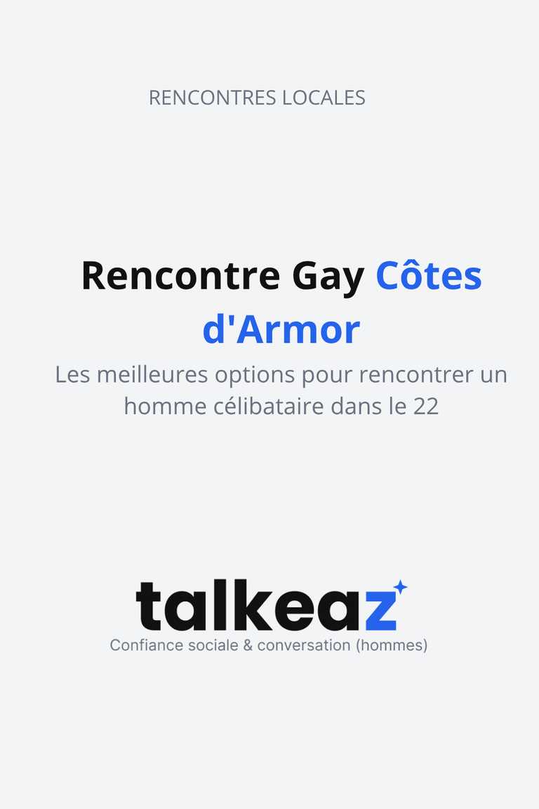 Rencontre gay Côtes d'Armor – Les meilleures options pour rencontrer des hommes célibataires gay dans le 22
