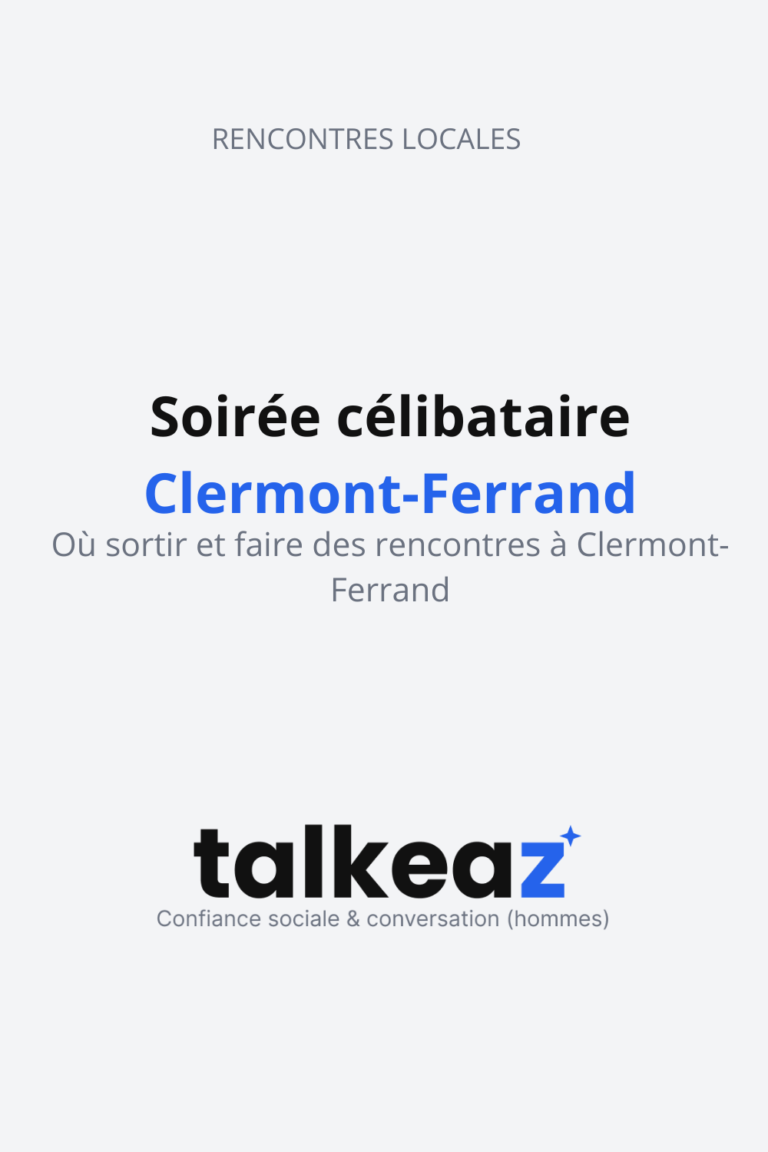 soirée célibataire clermont ferrand — bar rencontre et speed dating clermont ferrand