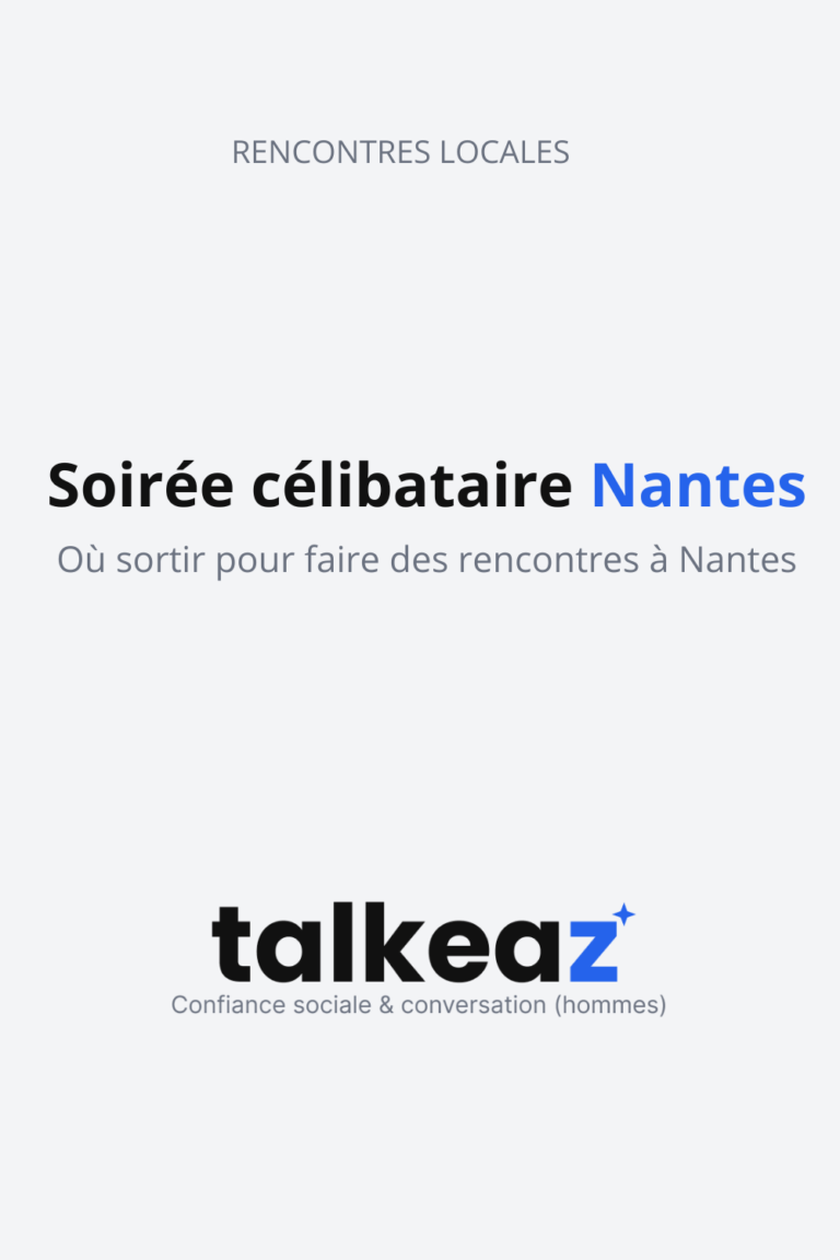 soirée célibataire nantes — bar rencontre et soirée dansante nantes